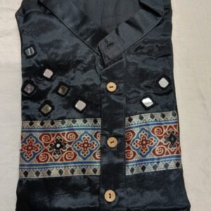 Men mashroo silk kurta