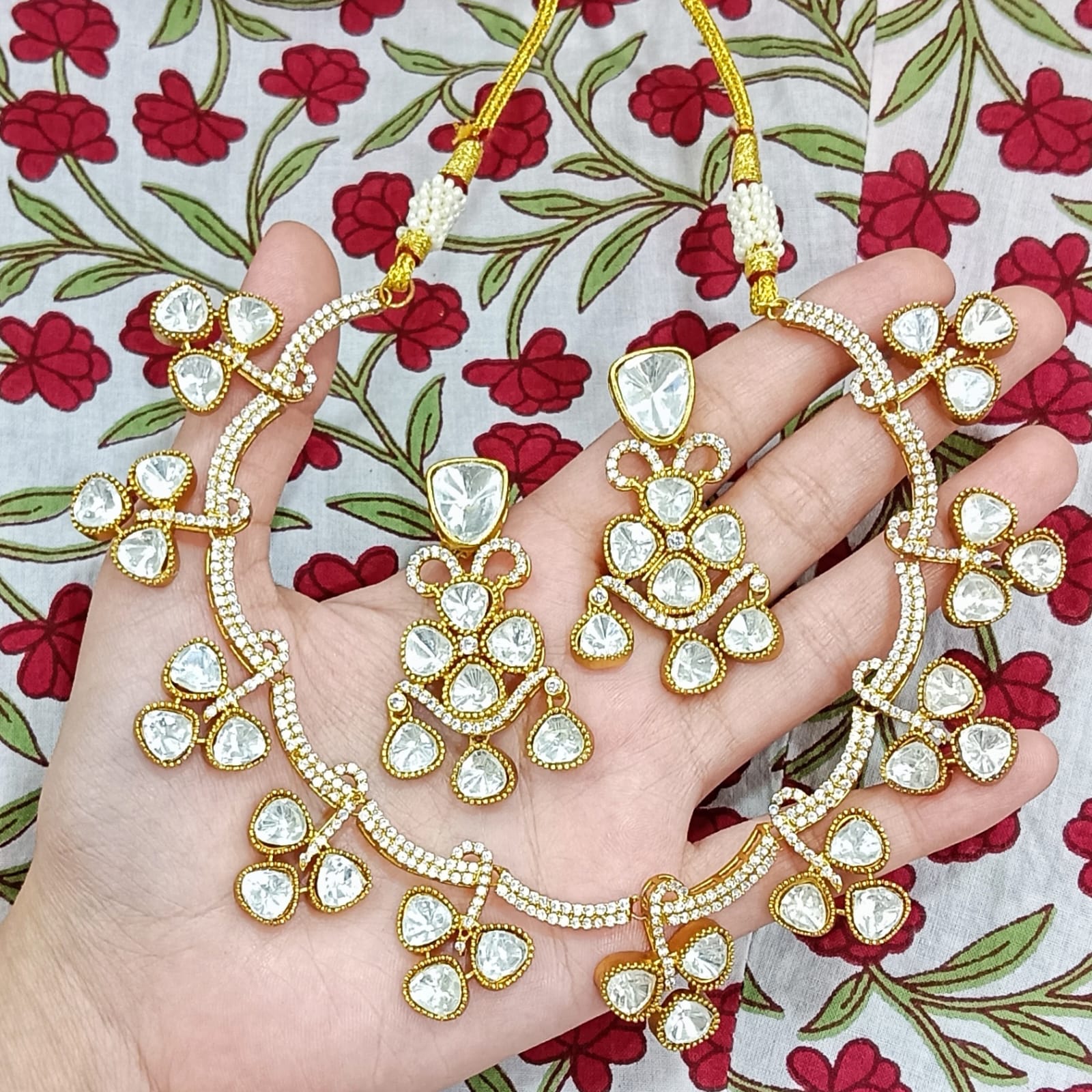 Kundan necklace - Image 3
